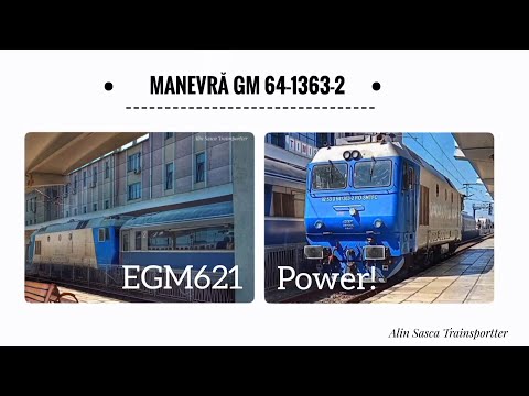 Jimmy 64-1363-2 la Manevră/Shunting in Gara Timișoara Nord Station - 17 June 2021