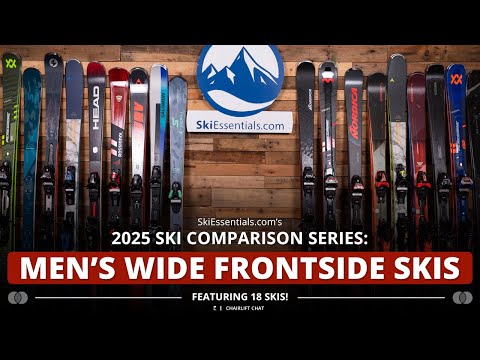 2025 Men's 80 mm Wide Frontside Ski Comparison with SkiEssentials.com
