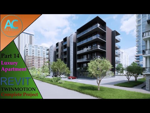 Luxury Apartment | Part 14 | Complete Step By Step Project | Revit and Twinmotion Tutorial