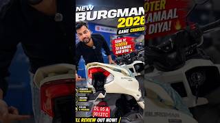 Suzuki Burgman 2026 😳 Game Changer Ya Overhyped? 🔥