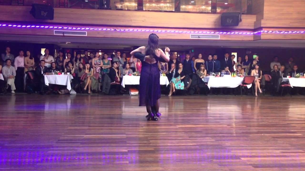 Sebastian Achaval y  Milena Plebs @ 2013 Shanghai Tango Marathon