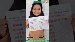 Sholat Dhuha berjamaah, Senam ceria, Coding Angka. SDIT Darussalam Muaradua