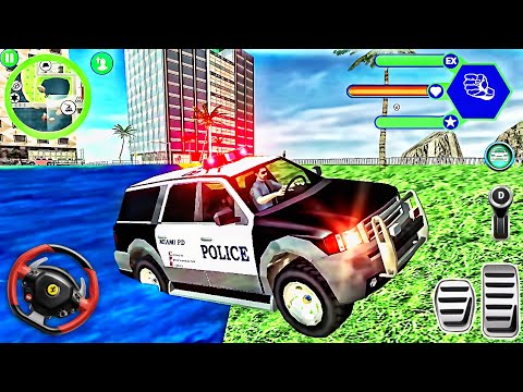 US Police Hummer Car Quad Bike Police - Suv Car Driving Racing Simulator - Best Android Gameplay #2