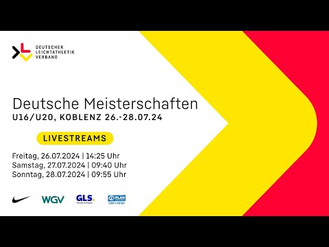 Livestream DM U16/U20 | Freitag