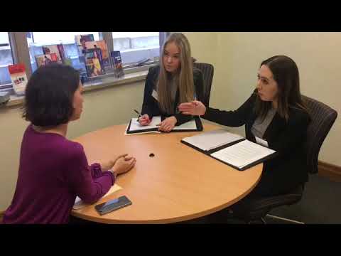 Interviewing a Client at the UniSA Legal Advice Clinic