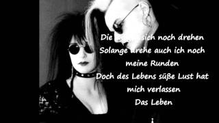 Lacrimosa - Halt mich (Lyrics)