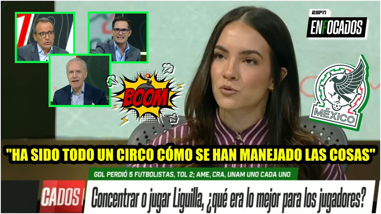 ¡DURO! LARGA CONCENTRACIÓN del TRI se verá como un RIDÍCULO HISTÓRICO, sentenció Julia | Enfocados