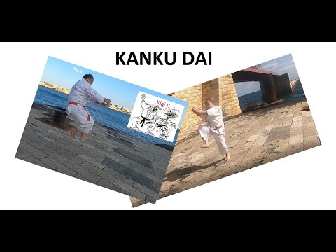 KANKU DAI  ( part 2 ) .. the second part of the kata
