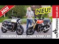 Triumph Speed Twin 1200 RS Vorstellung Und Test Der Modelle 2025