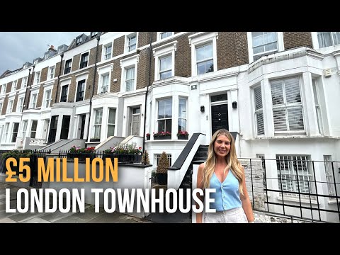 £5 Million Luxury Townhouse in Fulham, London | Property Tour