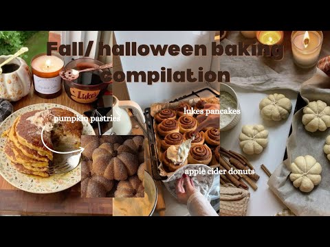 Fall/halloween baking tiktoks because it’s september 🎃🍂