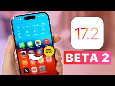 iOS 17.2 Beta 2 - Was ist neu? (Spatial Video für Vision Pro & mehr!) | Nils-Hendrik Welk