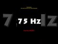 75 Hz_Sine wave #shorts