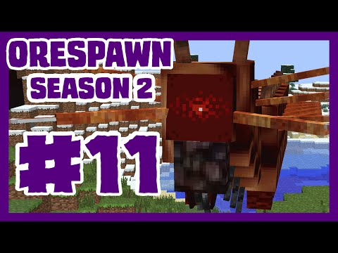 Minecraft ORESPAWN 2 MUTANT BUGS MOD Ep.11-CATEKILLAR BOSS!