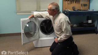 Washing Machine Repair - Replacing the Door Handle (Frigidaire Part #134412860)