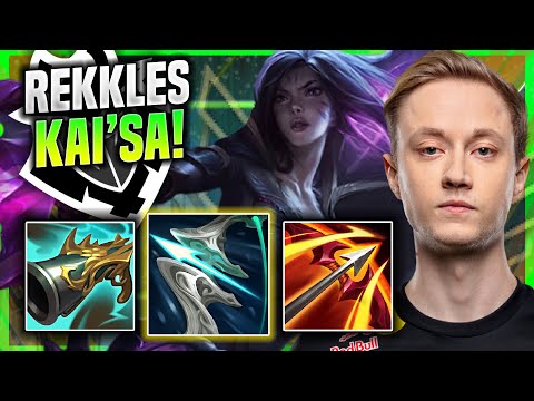 REKKLES IS A BEAST WITH KAI'SA! - G2 Rekkles Plays Kai'sa ADC vs Aphelios! | Season 11