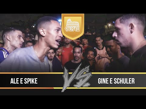 GINE E SCHULER X ALÊ E SPIKE - SEMI FINAL - BATALHA DO COLISEU - EDIÇÃO 82