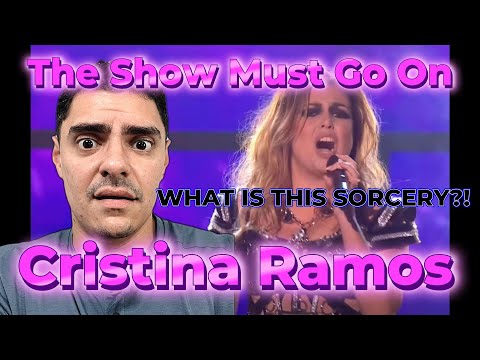 HOW IS THIS POSSIBLE? - First Time Reacting to Cristina Ramos The Show Must Go On: BGT The Champions