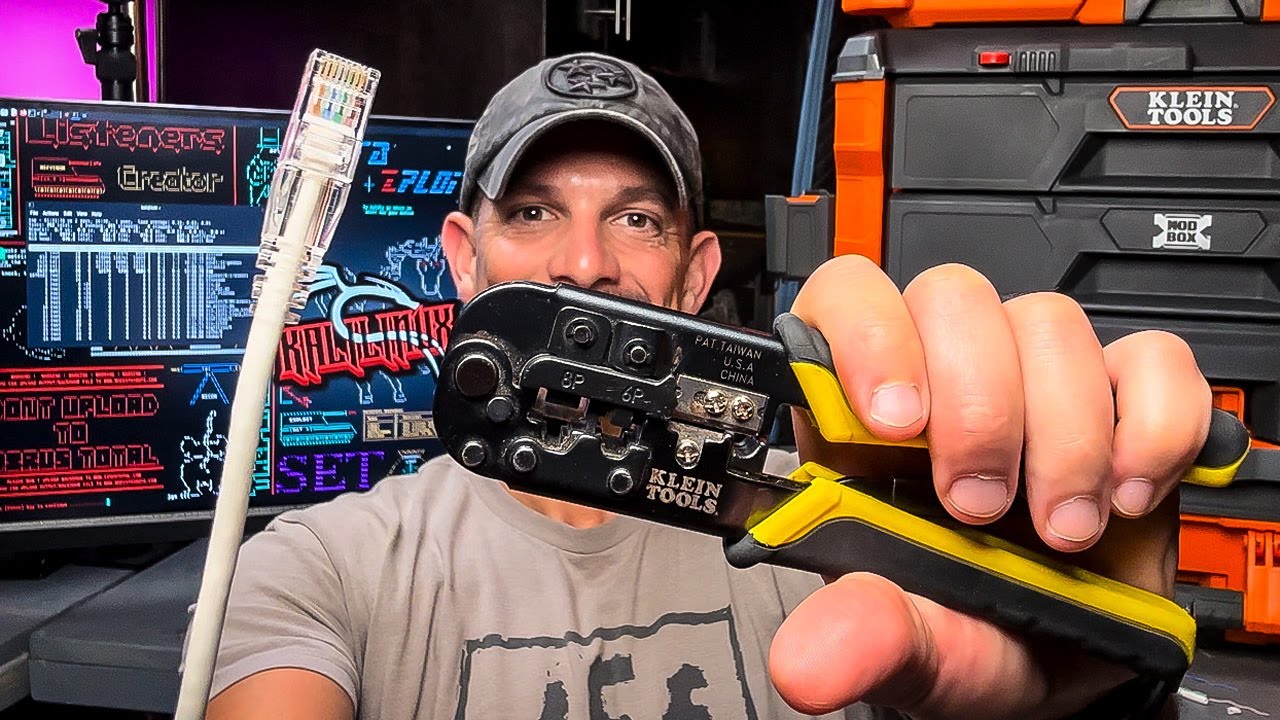 How to CRIMP CAT6 RJ45 - Tutorial (BEST Method)