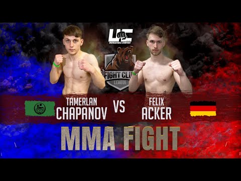 German Luta Livre Fighter vs Chechen BJJ Wrestler | MMA Streetfight | FCL