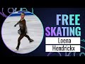 Loena HENDRICKX BEL Women Free Skating Skate America 2023 GPFigure