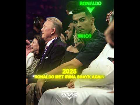 Ronaldo's Reaction After Meeting Irina Shayk Again 😬😂