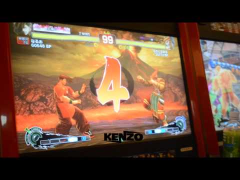 Super Street Fighter AE2012 Nakatobimaru (Adon) vs Naru (Yang)