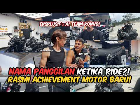 ACHIEVEMENT PERTAMA 2026? MOTOR BARU KAWASAKI ZX250? AI TEAM ADA NAMA PANGGILAN KETIKA RIDE KONVOI?
