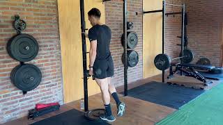 Weighted 1-Leg DB Calf Raise