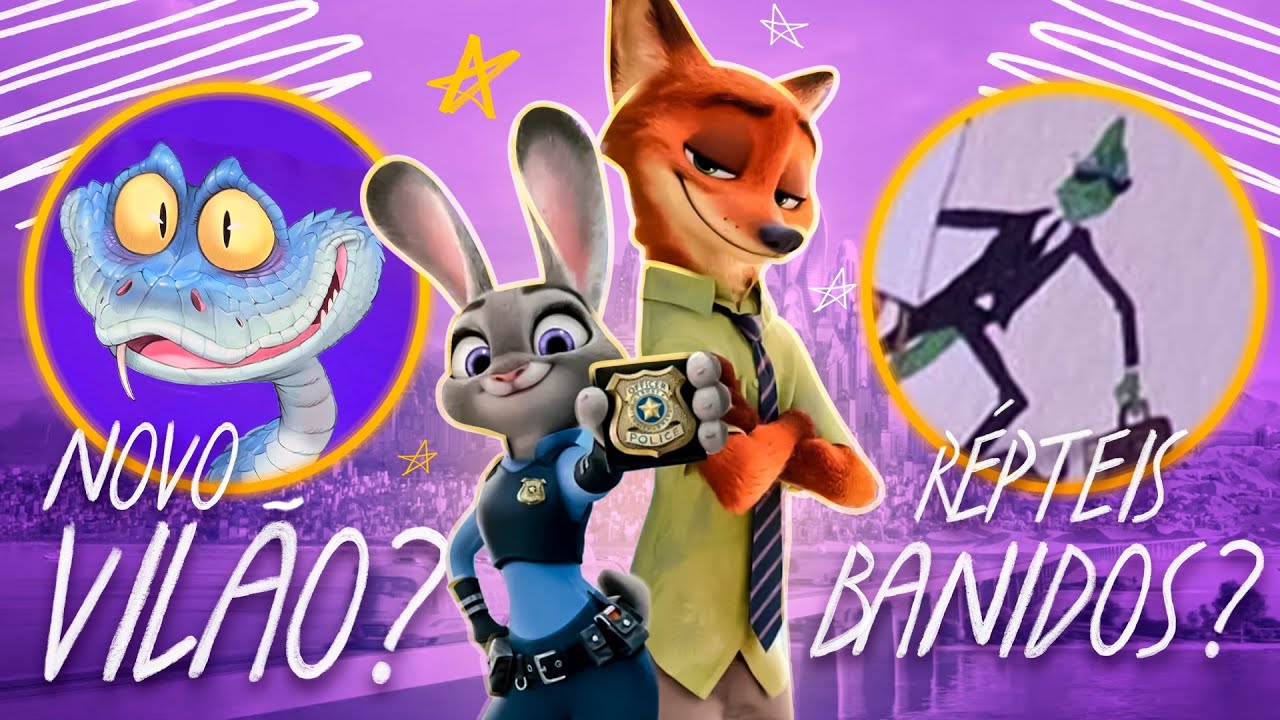 ZOOTOPIA 2: NOVOS SEGREDOS REVELADOS! 💥 | Novo vilão, répteis na cidade e cena revelada