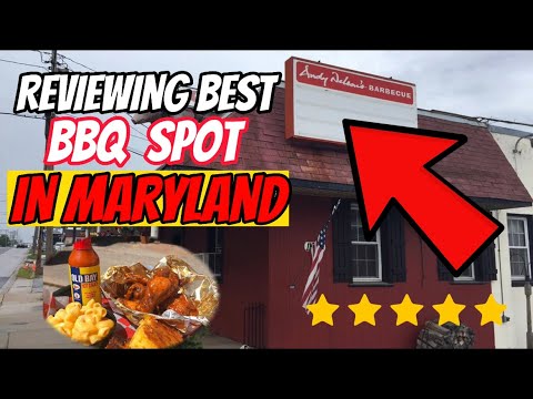 Experimentando o MELHOR local para churrasco em Maryland | Batalha dos churrascos | Revisão de churrasco de Andy Nelson