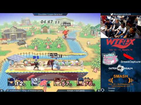 WTFox - XF Awkward + King of Hoboz (blue) vs Kman + Iori (red) - Project M Doubles.mp4