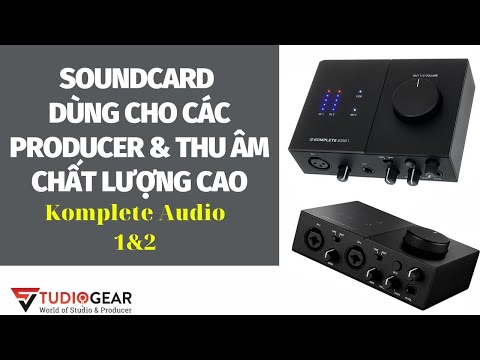 Review & Mở Hộp Sound Card Komplete Audio 1 & 2
