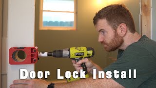Milwaukee Door Lock Installation Bi-Metal Hole Saw Set Review and Tutorial