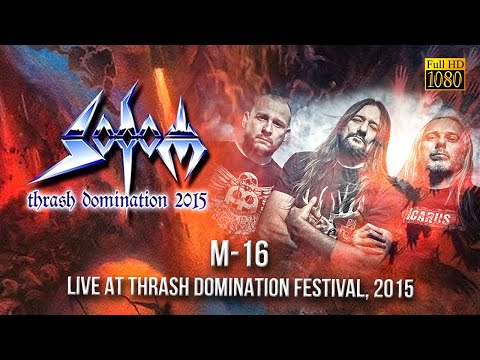 Sodom - M 16 (Live At Thrash Domination 2015) - [Remastered to FullHD]