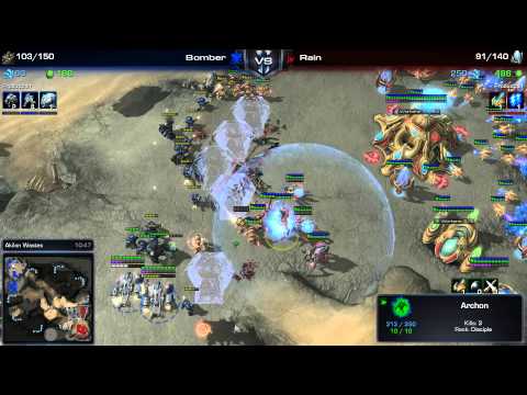 SC2 - Daily Masters - PvT - Rain vs Bomber