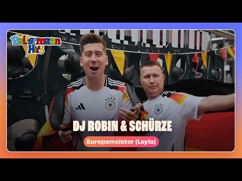 DJ Robin & Schürze - Europameister (Layla) (Offizielles Musikvideo)