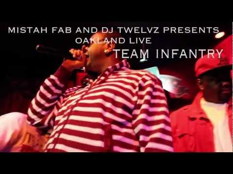Team Infantry at Oakland Live hosted by MIstah F.A.B
