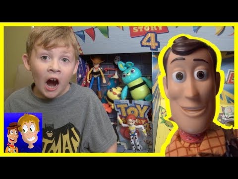 Toy Story 4 Carnival Adventure | Forky Duke Caboom Bo Peep Ducky Bunny Woody
