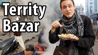 preview picture of video 'Territy Bazar - Chinese Breakfast Market in Kolkata'