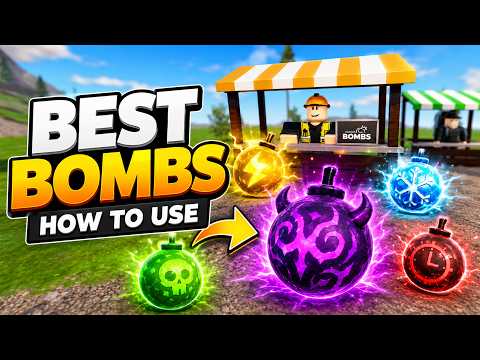 BEST BOMBS (how to USE) GUIDE in MINE A MOUNTAIN Roblox