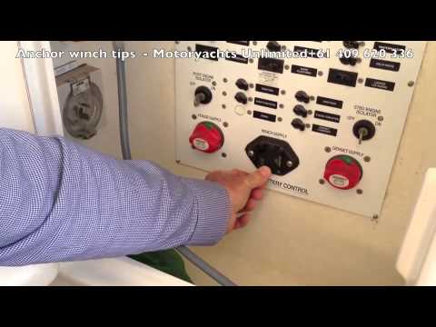Anchor Winch Trouble Shooting Tip 1