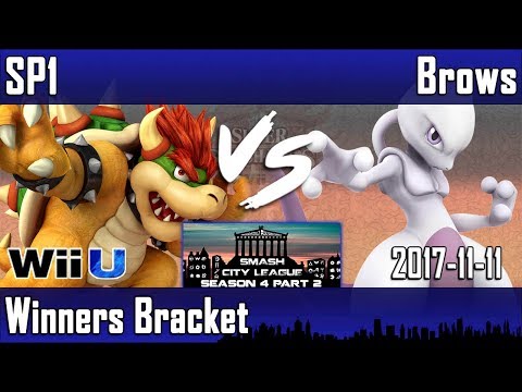 SCLS4P2 -WR1- SP1 (Bowser) vs Brows (Mewtwo) - Smash 4