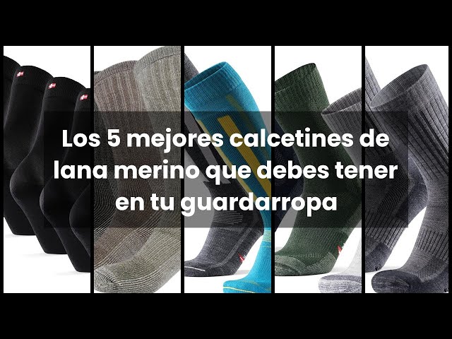 Vídeo relacionado con DANISH ENDURANCE Calcetines de Senderismo Unisex, Calcetines de Lana Merino con Acolchado Antiampollas, 3 o 5 Pack, Marrón, 39-42