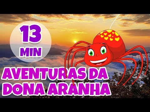 Aventuras da Dona Aranha - Giramille 13 min | Desenho Animado Musical