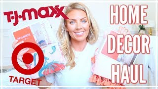 NEW HOUSE Home Decor Haul | TJMaxx & Target