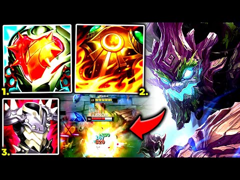 MAOKAI TOP BUT I'M 1V9ING AFTER GETTING PERMA-CAMPED! (UNSTOPPABLE) - S13 Maokai TOP Gameplay Guide