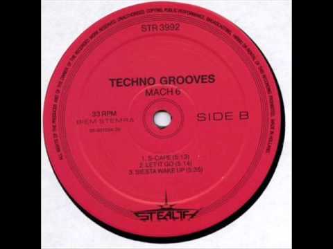 Techno Grooves ‎- S-cape - (Mach 6) - Stealth Records - STR 3992