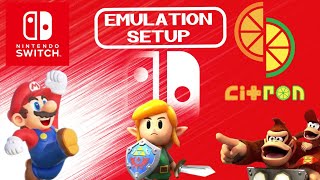 Citron Emulation Setup Nintendo Switch(Android Devices)