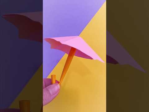 Origami Paper Umbrella ☂️ | How to make a Paper Umbrella in no time #shorts